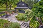 On a quiet road in Accord, one finds this perfectly sited historic home that was fully reimagined and rebuilt by the current artist designer owner. Farmhouse exterior with modern interior. The exquisite 2.5 acre parcel feels private and is surrounded by mature trees, terraced stone walls and lush landscaping. This corner lot has a back access road to two additional outbuildings for great studio potential; one 17 &rsquo;x 24&rsquo; garage with a wood stove hook up and a 15&rsquo; x 13.&rsquo;5&rsquo;&rsquo; cutie that overlooks the house and Catskill Mountains. Pretty much anywhere on the property is an ideal vantage point for taking in the natural beauty of the surroundings. All the systems are on the newer side including septic and well. Quality materials and clever craftsmanship are evident throughout and the perfect window placement and scale evokes a sense of serenity. One enters into the 15&rsquo; x 7&rsquo; feet mudroom (not included in the sq ft) which flows perfectly into the kitchen, dining and living area. There is a wood stove to cozy up to in the winter and the half bath and laundry room complete the first floor. The 40+ foot wrap around covered porch and the approx 120 sq foot screened porch overlooking the back rock outcroppings add fabulous liminal space. Three bedrooms and a full bath are upstairs where one continues to enjoy the copious amount of light. A productive 35&rsquo; x 45&rsquo; organic vegetable garden with fencing and raised beds were carefully crafted. In close proximity to Innis, Westwind Orchard, Arrowood Farms and The Flying Goose Tavern, this stunning homestead is the epitome of Hudson Valley living at it&rsquo;s finest.ACCEPTED OFFER 08/20/2025