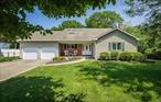 Here&rsquo;s your chance to live in the desirable Sunnydale section of Smithtown!! This spacious and bright 5-bedroom, 3 bath home sits on a half-acre of flat property.The open kitchen has maple cabinets, center island, quartz counter tops, stainless steel appliances, raised ceiling with a large skylight, and hi-hats. Laundry room off the kitchen and entrance to a 2-car garage. The large den has a beautiful brick wall with fireplace, sliders to back deck. Formal dining room off the formal living room. The flow of the floor plan makes it perfect for entertaining. First floor primary bedroom with full bath, also 2 additional bedrooms on the main floor and another full bath. The 2nd floor includes a vaulted stairway and hallway with 3 skylights, 2 more bedrooms, bath with a shower and bathtub, a large unfinished area that can be dormered for more bedrooms or living space. Full basement. The backyard backs town property which gives great privacy, newer Trex deck, in ground pool, in ground sprinklers, central ac, 200-amp service. Smithtown Township with Hauppauge&rsquo;s low taxes!!! Absolutely beautiful neighborhood. This house has everything you would want in a home. The home is bigger than it looks on the outside, a must see!!