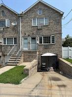 All brick multi-family with cathedral ceilings, skylights, and hardwood floors throughout. Conveniently located near public transit and shops. Basement has a separate entrance, kitchen, 1 bedroom, full bath, and utility room. First floor features 3 bedrooms, 1 full bath, living/dining area, kitchen, and patio. Second floor offers 3 bedrooms, 1 full bath duplex, living/dining area, closet, and private patio. Great investment or owner-occupant opportunity!