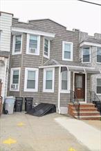Charming to family with garage in Maspeth this legal two family home features a three bedroom unit over a two bedroom unit offering versatility for a living or renting income. Ideally situated close to public transportation schools, and shopping. it provides both convenience and comfort. Highlights include a private garage for offstreet, parking a water heater and boiler replaced within five years and updated windows under five years old a spacious backyard perfect for gatherings and outdoor enjoyment