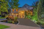 Beautifully maintained and set on a professionally landscaped lot in Merrick, this Chalet Splanch offers a unique blend of space and style. The grand tiled foyer leads to a sun-filled formal living room with vaulted ceilings, a large eat-in kitchen that opens to the cozy den, which features a wood-burning fireplace and pre-finished wood floors, and a formal dining room for special occasions. The private primary suite features two skylights, a walk-in closet, and a full ensuite bath. Three additional bedrooms and a full hall bath provide comfort for family or guests. Original hardwood floors lie beneath the carpeted second floor. The fully renovated basement includes a new G.E. washer and dryer, new boiler, new hot water heater, and a dedicated new oil tank. Central air throughout the house. Outdoors, enjoy a private backyard oasis with an in-ground chlorine pool (6 ft. deep / 3.5 ft. shallow) surrounded by custom brick pavers, new ample irrigation system for in-ground sprinklers, and lush landscaping. The homeâ€™s exterior features siding and brickwork, a circular driveway, and a two-car garage. Some photos are virtually staged.