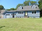 Fully Renovated Cape on a Cul-De-Sac * New Granite Kitchen * New Cabinets * New Appliances * New Flooring * New Baths * Freshly Painted * New Central A/C System * New Roof * Oversized Garage with a Breezeway * Huge Basement * Vacant and Available to Move Right in