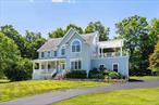 Attention to detail is an understatement when it comes to this 4200 square foot,  meticulously maintained extended one family Colonial style home. The main part of this beauty has 3 bedrooms, 2.5 baths with an office and the lower section has an extended one bedroom with living room, bath, kitchen and walk out for separate entrance. Enjoy the peace and serenity of the creek across the street and perfection of the mature, manicured landscaped yard. As we walk through this fine home you will notice beautiful hardwoods throughout the main floor, large spacious rooms, ample room on your front and back porches and surround sound system so you enjoy your music seamlessly throughout the main floor of your home. You also have plenty of time to enjoy the upper deck with the pergola, fans and lighting for amazing entertainment which is over your 3 car garage with 13 ft. ceiling and epoxy flooring. The garage has a gas line to add heat, LED lighting and foam insulation for the car enthusiastic to hang out. There are so many features that this original owner added and some include woodburning stove in living room, central air, 5 ft. width stairway, central vacuum, survey, Viking stove, granite counters, double oven, double door primary suite entry with ensuite to include soaker tub with pump with heater, palladium windows in bedrooms for added natural sunlight, 8 TV hookups throughout the house, huge attic for storage and attic fan with temperature control, basement set up for surround sound, 5 section boiler, 330 gallon oil tank, generac and so much more. You will not be disappointed viewing this property. Plus it&rsquo;s close to 84 and Taconic for easy commuting if necessary. Come fall in love!