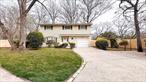 Welcome to this Beautiful Lg Colonial Style Splanch in this Golden Location! of North F&rsquo;dale on a 87 X125 lot! Extended families living together will be very comfortable in this Extra Large Home With 5 (or 6) bedrooms, 2 and half baths, plus other bonus rooms. This property is a rare find in that it offers ultimate privacy. ALL Neighbors are always tucked away and no one is across the street, as you are facing the Bethpage golf course and state park, where you can take nice walks. Take your kids snow sledding down nice golf course hills across the street and come back home for some hot chocolate in front of your own brick fireplace. While you are very close to the Village and Main Street, you are not part of the Village taxes, and not under their legal scrutiny either. Owner survived egg shortages by raising their own chickens in this large backyard! Home features Eik W/Cherry Cbnts, Center Island, Granite, S/S Steel, Vaulted Ceilings, Skylights, Rear Fam Rm Wit Brick Fireplace (Great Rm), All Wndws Replaced, H/W Flrs, Alarm, Oversided Property, Deck, Northside Elem, Walk 16+ minutes to LIRR / Railroad / Train . Near SUNY Farmingdale College. Extra Large Driveway and exterior electric outlet for parking additional toys like Large Camper Trailers. House is large enough to construct your own minimal changes and apply for an accessory apartment permit.  Tax grievance filed. Some pictures are virtually staged. Please take the Zillow 3D tour to see property interior without staging. All Information Including But Not Limited To Taxes, Square Footage, Lot Size, And The Age Of Property Are Not Verified Nor Guaranteed And Should Be Independently Verified. Showing by appt only. Must have Mortgage Pre Approval and/or Proof of Funds.
