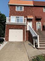 Legal duplex; center of Staten Island. Minutes (5mins) away from highway. Paid-off solar panel; oversized side yard(4 cars space) and driveway. Above ground three stories plus finished basement. The ground floor has 2 bedrooms, a full kitchen/living room and full bath. Second floor with a large extended living room and modernized kitchen. Three bedrooms and two extra large bathrooms on the third floor. Separate entrance and utilities for the units.