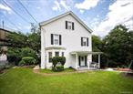 This Colonial TWO-FAMILY dwelling is located in the heart of the village. The large 3BR Apartment is the entire 2.5 story dwelling! High first floor ceilings, generous Living & Dining areas, and a covered side porch are noted amenities. The Kitchen counter is granite, and the adjacent laundry area is a welcomed convenience. The bedrooms and hall bath are on the second floor. The walk-up Attic has finished storage space you&rsquo;ll appreciate too. The 1BR Apartment is located in the Lower-Level of the building with its separate entrance. There&rsquo;s an Eat-in-kitchen, Living Rm, Bedroom & Bathroom - all to its own. Total privacy for each resident - no doubt! The driveway parking can accommodate five vehicles - a welcomed amenity for the residents. The manicured front & side yards are adorned with specimen plantings and perimeter fencing. The Old Croton Aqueduct, Village Center, MetroNorth Railroad, and Hudson River - note historical landmarks, as well as sought after shops & transportation hubs. Taxes don&rsquo;t reflect potential basic star ($1, 700/yr) saving.