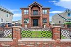Welcome to one of the most impressive and truly unique homes in all of Floral Park. This massive 5-bedroom, 3-bathroom brick residence offers over 3, 500 square feet of pristine interior space, sitting on a generously sized 5, 000+ square foot lot. Fully rebuilt from the ground up just two years ago, the entire home is essentially brand new - designed with modern living, comfort, and durability in mind. From the outside, the full brick exterior commands attention, paired with elegant paver stones lining the driveway and a fully fenced perimeter that adds both privacy and charm. A large second-floor balcony offers a peaceful outdoor space perfect for relaxing or entertaining. Inside, youâ€™ll find an expansive and thoughtfully designed layout featuring five oversized bedrooms and three beautifully finished full bathrooms, providing plenty of room for families of all sizes, multigenerational living, or those simply looking for space and flexibility. Natural light floods the home, highlighting the open-concept living and dining areas, and a modern kitchen crafted for both function and style. Every inch of this home has been rebuilt with high-quality materials and finishes, offering a rare opportunity to own something turnkey and truly one-of-a-kind. Located just minutes from Floral Park High School and around the corner from Hempstead Turnpike, youâ€™ll have easy access to everything you need - including Target, Home Depot, restaurants, grocery stores, and everyday conveniences. You&rsquo;re also close to UBS Arena and Belmont Park for world-class entertainment, and near local parks, libraries, and public transportation. Homes of this size, condition, and caliber rarely come to market in such a prime neighborhood. This is more than just a house - itâ€™s a statement piece and a forever home. Donâ€™t miss your chance to make it yours. Schedule your private showing today.