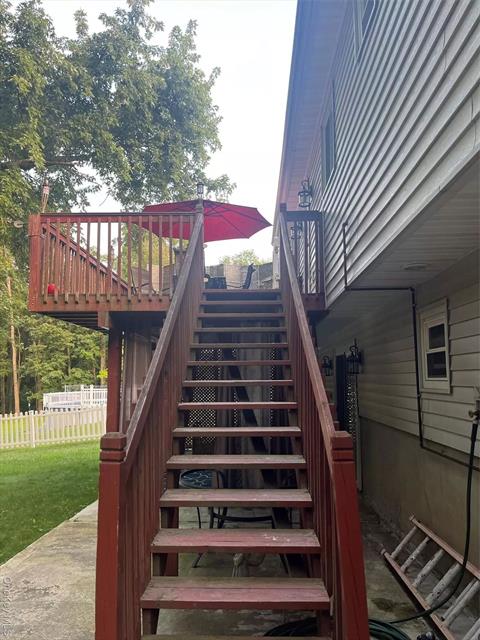 Front of Structure