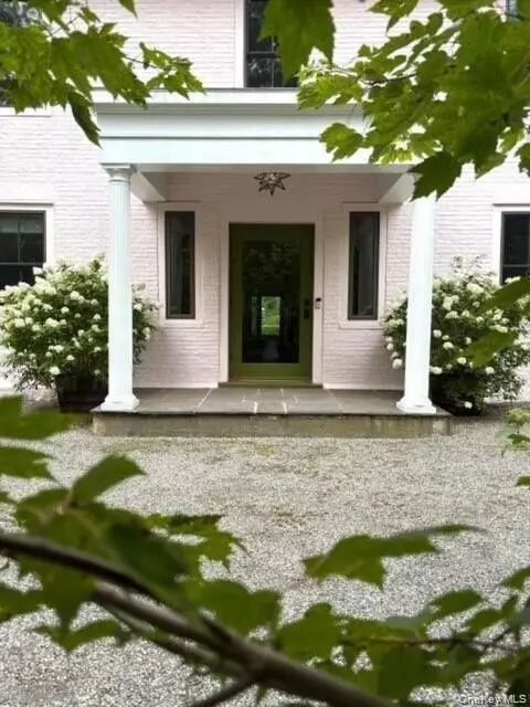 Front of Structure