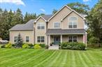 Tucked away at the end of a quiet cul-de-sac and backing up to the 5, 000-acre Rocky Point Pine Barrens, this 4-bedroom, 2.5-bath Colonial offers space, privacy, and the peace of natureâ€”while still being close to it all. Set on just under an acre, the home was built in 2021 and has been meticulously maintained. Every system and feature is under four years old, offering true move-in ready peace of mind.Inside, youâ€™ll find a classic Colonial layout with high ceilings, warm hardwood floors, and natural light pouring in throughout. The home is filled with thoughtful storage options and generous room sizes, creating a sense of easy comfort in every space. The kitchen and main living areas flow beautifully for daily life and entertaining.Downstairs, the basement includes a separate outside entrance and a striking epoxy floorâ€”offering flexible space for storage, hobbies, or workshop use.Step outside to your own private retreat: a stunning covered pavilion complete with a fireplace and mounted TV, perfect for hosting gatherings or enjoying quiet evenings year-round. The two-car garage adds even more storage, and a charming chicken coop adds a fun and functional touch to the backyard.With timeless design, quality construction, and the serenity of preserved land just beyond your backyard, this is a rare opportunity to own something special.