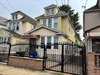 Detached 2 family with 1 bedroom in each unit. The first floor used as a duplex. Great investment potential. It offers updated windows, updated gas boiler and water heater. Spacious Yard, private driveway. Easy access to schools, shopping, parkway, transportation and JFK airport. Conveniently located to all.