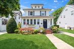 Charming Colonial with Timeless Appeal. Welcome to this beautifully maintained 3-bedroom, 2 bath colonial offering the perfect blend of classic character and modern updates. Step inside a large sunlit entry foyer that leads to a spacious formal living room/dining area with beautiful inlaid parquet flooring and picturesque windows. The Walk- through eat-in kitchen with ss appliances is great for entertaining. The kitchen leads right to the oversized family room with a wood-burning fireplace and slider leading to the back deck. Upstairs, you&rsquo;ll find three generously sized bedrooms and a full bath. There is also a Walk-up attic with new insulation and a basement with stairs to a side entrance door. Both have ample room for storage. Enjoy peaceful mornings on the back deck and summer gatherings in the private backyard with semi in-ground pool and gorgeous landscaping. Additional highlights include a second deck around the pool, and a two car detached garage with side driveway enough for four cars. Conviently located near schools, parks, shopping, and a 35 minute train ride to manhattan. This is a home you don&rsquo;t want to miss!!!