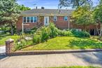 Very unique brick corner High Ranch style home in excellent Jamaica Estates / Hollis location, between the Grand Central and Hillside Ave. The main level features 3 bedrooms, 1 and half bathrooms, laundry room, eat in kitchen and a large living room with wood burning fireplace while the lower level is configured as an office and it has two accessible ramps. The property is in average condition with newer windows, gas heat and modern bathrooms. It can be updated and used as a 1 family home with a home office, or for those interested in building an upscale residence, it could be expanded up to 3000 sq ft creating a large and special home in a very residential block with high visibility and a corner setting that would maximize its curb appeal. The zoning is R1-2, lot is 40 x 100. The property also presents a great opportunity for dental or medical professionals to have their residence and practice in an excellent neighborhood as the current layout has a dental office in the basement. Sold as is. The location is prime, in close proximity to schools, parks, houses of worship, expressways, shopping and major bus routes and less than 1 mile to the 179 St Subway Station. It will be shown by appointment only to qualified purchasers. Interior photos coming soon. All information herein provided is deemed accurate but it is not guaranteed and must be independently verified.