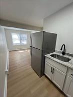 Clean and updated 2nd floor 1 bedroom apartment in the vibrant town of Hyde Park. Easy access to Route 9, restaurants, grocery stores, and shopping. The apartment has north and south facing windows, 1 bedroom with full bathroom, large living room, onsite parking, coin-operated onsite laundry, and recent upgrades throughout the exterior grounds. Rent includes heat, hot water, grounds maintenance, water, sewer, garbage and recycling. Tenants pay metered electricity though Central Hudson. No dogs. Credit and background screening required. Applications can be submitted online. One month security deposit of $1, 600.