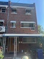 Lovely Two Family brick, semi detached house in the Wakefield area of the Bronx. Property consists of a spacious three bedroom duplex and one and a half recently updated bathroom (owner occupied), a kitchen with stainless steel appliances , dining & living room area. A one bedroom apartment with one bathroom. Also, there is a porch connecting to the backyard for family gatherings. Plenty of closet space throughout the property. One car driveway..