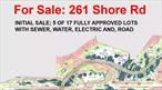 20 acre lot subdivided into 17 approved Building lots. Each lot comes complete with road, gas, water, sewer, electric. This is an initial offering, being sold as a package totaling five building lots, each priced at $350, 000.Investor, builder, broker, dreamer! This is a rare opportunity to shape a truly remarkable neighborhood in one of the Hudson Valleyâ€™s most coveted enclaves. The development team behind 261 Shore Road in Cornwall-on-Hudson is offering an initial release of five to-be-built fully improved building lots, each designed with your future homes in mind. Capture your lot with commanding Hudson River and mountain views. The lots will come complete with curbed roads, gas, water, sewer, electric, sidewalks, street lights, and storm water infrastructure. Approved site plans allow for homes up to 4, 000+ square feet, offering builders a true white space to express either timeless historic character or refined contemporary design.Cornwall-on-Hudson is more than just a beautiful settingâ€”itâ€™s a lifestyle. Residents enjoy a strong sense of community, and a walkable village atmosphere framed by river vistas and mountain peaks. Buyers are drawn to this area for its blend of charm, connectivity, and family-friendly appeal. Whether itâ€™s urban professionals seeking a peaceful retreat within commuting distance to NYC, remote workers looking for nature without sacrificing access, or established families drawn to place where school and community come together, and the demand for well-crafted homes in this village remains strong.These five lots represent the start of something specialâ€”an invitation to create distinctive residences that speak to the heart of Cornwall-on-Hudsonâ€™s character and future. Preliminary site plan approval expected December 2025. Construction of road and infrastructure to begin Winter/Spring 2026, Call for an appoint with the 261 Shore Road Development Team Today. Initial offer of 5 lots at $350, 000 per approved building lot.Alternative opportunity: Same location, 17 fully approved building lots at 261 Shore Road, available for purchase as a single package. Infrastructure not included. Contact us today to explore the possibilities.Taxes are not reflective of sublot division