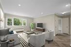 Discover the epitome of cozy living in this meticulously renovated top floor unit of a multi family home located 2 blocks from Crestwood Metro North. The tastefully designed eat in kitchen features sleek stainless steel appliances, granite countertops, & access to the private balcony for relaxing. The open layout creates a seamless flow between the living room and the rest of the home, making it ideal for enjoying a night in. Two bedrooms or use second bedroom as an office. Each room has ample closet space, full hall bath, & a hall linen closet that provides practical storage solutions. Additional amenities include an in unit washer & dryer, herringbone vinyl floors throughout, & additional storage in the attic. Close to an array of restaurants, shops, and amenities nearby including The Bronx River Parkway, and both the Town of Eastchester and Bronxville Village. Don&rsquo;t miss the chance to experience the beauty, convenience, and comfort of this renovated home in a desirable location.