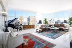 A Full-Floor Penthouse Masterpiece with 360&#176; Panoramic ViewsPerched atop The Metropolitanâ€”a Pritzker Prize-winning Philip Johnson masterpieceâ€”this extraordinary four-bedroom full-floor penthouse offers unparalleled 360-degree panoramas of Central Park, the East and Hudson Rivers, and the iconic Midtown skyline. Featuring over 3, 500 sq. ft. of meticulously crafted interiors and 11-foot ceilings, this turnkey residence underwent a comprehensive renovation, ensuring every detail reflects exceptional quality and contemporary luxury. No matter which room you are in, the apartment is soaked in light from the nearly full-floor windows in every room, creating an atmosphere of warmth and brilliance.From the keyed elevator, arrive to an inviting private foyer and gallery that lead into an expansive corner living room, where 8 signature curved windows frame sweeping views and flood the space with natural light. Low-energy AC zones and automated shades contribute to a serene environment. The flooring is finished in a sleek epoxy white.Step onto a remarkable 1, 030 sq.ft. terrace, crowned by an architectural awning and thoughtfully equipped with irrigation, large storage units and outlets. Offering a 270-degree panorama - east, west, and north - this private outdoor haven is perfect for alfresco dining, sophisticated entertaining, year-round sunsets and sunrises, or simply soaking in the cityâ€™s ever-changing skyline.The sunlit, open-concept fully vented kitchen, with Crema Marfil marble flooring, is a culinary showpiece. Outfitted with SieMatic cabinetry and granite St. Cecilia countertops, it boasts top-of-the-line Viking and Sub-Zero appliances. Two windows with powered shades invite in fresh air, and two floor-to-ceiling pantry shelves provide ample storage. It has a vast adjacent dining area.Four generously proportioned bedrooms with en-suite bathrooms, each appointed with powered sheer/blackout window treatments and outfitted with California Closets, ensure everyoneâ€™s comfort. Beneath the bedroom carpets lie oak floors, adding warmth and versatility.The primary suite is a tranquil sanctuary that rivals the size of a grand living room. Equipped with a dedicated low-energy AC zone, and extensive closet space (three closets, including a walk-in), this retreat caters to ultimate comfort. Adjoining is the windowed primary bath, which is a private wellness haven featuring a steam shower, an infinity soaking tub, radiant-heated Azul Cielo marble floors and walls, and a separate vanity desk. Each additional bedroom has its own ensuite marble bath with shower/tub combinations, ensuring family and guests enjoy luxurious pampering in total comfort.A dedicated laundry room includes Whirlpool washer and vented dryer for convenience. The homeâ€™s smart infrastructure includes automated shades, a Crestron system, and low-energy AC zones for personalized climate control. With large investments into updates and enhancements, this residence is a modern masterwork, offering both style and substance in every corner.Built in 2004, The Metropolitan at 181 East 90th Street is celebrated as one of Carnegie Hillâ€™s finest condominiums. Residents enjoy a 24-hour doorman, porter, full-time handyman, and resident manager. On-site amenities include a state-of-the-art fitness center, bike room, childrenâ€™s playroom, private storage, and additional laundry facilities. Pets are warmly welcomed.This prime Upper East Side address places you moments from Central Park, world-class museums, acclaimed dining, gourmet grocers, and convenient subway lines. Adding further appeal, residents may benefit from the New York City Cooperative and Condominium Tax Abatement.Seller financing available - monthly payment sized to mimic a 3% interest rate payment.17.5% property tax abatement available for primary owners.Carpets in bedrooms may be replaced.