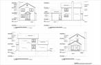 Custom features throughout this Brand New two-story Post Modern Home. Entry Foyer flows to the Living Room, Kitchen with GE Appliances, Dining Room, Family Room and Half Bath. Hardwood Floors, Cathedral Ceilings, Second floor features Primary Bedroom, 2nd Bedroom and a full Bathroom, 1 Car detached Garage, Oil Heat, Basement, Still opportunity to customize this home and make it your own!