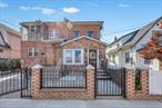 Welcome to this beautifully maintained semi-attached Colonial nestled in one of South Ozone Parkâ€™s most desirable residential pockets. This spacious home features three bedrooms, three full bathrooms, and a full basement with a separate entrance and bathroomâ€”boasting exceptional versatility for extended living, guest accommodations, or future rental potential. The property boasts classic curb appeal with a brick facade, gated driveway, and a generous backyardâ€”ideal for outdoor gatherings, gardening, or creating your private retreat. Inside, the home is filled with natural light and showcases gleaming hardwood floors throughout, an open-concept living and dining space, and a well-appointed eat-in kitchen with granite countertops, custom wood cabinetry, and stainless steel appliances. Each bedroom offers ample closet space and large windows, creating bright and inviting living quarters. The bathrooms are clean and updated with tiled finishes and modern fixtures. Located just minutes from Rockaway Blvd, JFK Airport, schools, shopping, restaurants, houses of worship, and key transit options including the A train and multiple bus lines, this home offers the perfect combination of suburban comfort and urban convenience. Whether you&rsquo;re a first-time buyer or seeking a property with long-term potential, this move-in-ready Colonial delivers space, charm, and functionality in a well-connected neighborhood.