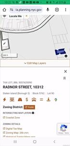 3640 square feet unimproved land, near Arthur Kill Road and behind Ilyssa Way. in the Eltingville neighborhood. Good opportunity for Real property developers and investors.