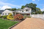 Custom Colonial House with Legal Mother/Daughter Apartment (With Proper Permit) Located South of Sunrise Highway in West Islip with 3, 684 Square Feet on a 150&rsquo; x 100&rsquo; Fenced Parcel. Enter into Hallway, Living Room (Currently Used as Dining Room), Formal Dining Room (Currently Used as Den), Eat-in-Kitchen with Walnut Wood Cabinets with Cherry Stain, Stove, Refrigerator, Dishwasher, Microwave, Built-In Table with Bookshelves, Corian Countertops & Backsplash & Sliding Doors to Backyard Covered Patio. 1st Floor has Full Bath with Tub & Linen Closet, Bedroom or Den, 2nd Bedroom & 1st Floor Primary Bedroom with Primary Full Bath with Shower & Walk-In Closet. 2nd Floor Has Bedroom 4 with Double Closet, Bedroom 5 with Walk-In Closet, Full Bath with Radiant Heat Floor with Tub, & Primary Bedroom with Tray Ceiling, 2 Closets & Primary Full Bath with Radiant Heat Floor with Shower, Jacuzzi Tub, Linen Closet & Build-In Make-Up Desk. Pull-Down Stairs to Attic in 2nd Floor Hallway. Laundry Room into Boiler Room with 2nd Pull-Down Stairs to Attic Above Apartment Area. Apartment Access is via West Side Door with Living Room Open into Eat-in-Kitchen, Bedroom & Full Bath. Oil Hot Water Heat with 2 Zones & Exterior 275-Gallon Oil Tank (Gas Available in Street). 2 Zone Central Air Conditioning, Inground Sprinklers, 200 Amp Electrical Service & Inground Sprinklers Front and Back. Beautifully Landscaped Fenced Parcel Has Shed, Vegetable Garden, Area for Boat, and Room to Add a Garage to the Right of the House. West Islip Schools.