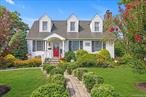 Step into Storybook Charm in This Colonial Gem.This enchanting Colonial home looks as if it leapt right from the pages of a storybook. Nestled behind a classic white picket fence, it boasts the sellerâ€™s â€œpride and joyâ€ â€” an extraordinary garden that bursts with color and life. A paver walkway welcomes you to a tree-lined street location, while the very private backyard invites you to unwind on a serene patio surrounded by lush greenery.Inside, the warmth of a fire lit living room flows seamlessly into an open kitchen and dining area, perfect for gatherings. An adorable den â€” or optional formal dining room â€” adds flexibility and charm. first floor bedroom can be a primary bedroom, Upstairs, youâ€™ll find two spacious bedrooms and two well-appointed bathrooms, while five split air-conditioning units keep the home comfortable year-round.A semi-finished basement offers additional space for hobbies or storage, and the one-car garage adds convenience. From its beautiful garden to its inviting interiors, this is a home where every detail has been lovingly maintained and every corner tells a story.