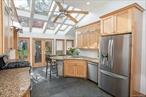 This delightful light-filled Nyack home is located only 30 mins from NYC. As you step inside this 3bed, 3bath home youâ€™ll be captivated by the fabulous kitchen featuring a 16 skylight cathedral ceiling, granite counters, stainless steel appliances and radiant heat in the gorgeous slate floor- perfect for culinary enthusiasts.The open living/dining room seamlessly flows onto a spacious river facing deck, perfect for outdoor entertaining or just soaking in the beautiful sounds of nature as you sip your morning coffee. The finished lower level is a versatile space that opens out to a stone patio. Currently utilized as the primary suite, it is equally ideal as a home office and/ or yoga studio. 2nd flr has a bright full bath, 2 bedrooms and seasonal river views. Enjoy the convenient proximity to schools, Hook Mtn hiking trails, and the majestic Hudson River. Experience the vibrant atmosphere of Nyack village, filled with eclectic restaurants, charming cafes, and boutique shopping. Whether you are looking for a peaceful retreat or a home that accommodates a dynamic lifestyle, this property has it all.More photos to come!