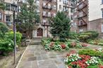 Spacious and well-maintained 1BR/1BA in the classic Bronxville Terrace building. This quiet, beautifully landscaped complex features a front garden, two large pine trees, ample outdoor lighting, and superb daily lawn maintenance. The unit offers high ceilings, crown molding, archways, and all new double-hung, tinted windows with 40% noise reduction. Three closets with double hanger bars provide excellent storage. Freshly painted and cleaned with upgraded bathroom. Original hardwood floors throughout. The oversized bedroom fits a California king. Apartment faces the peaceful backyard. Stove and refrigerator (3 years old) included As-Is.Building amenities include an upgraded intercom system, on-site laundry, optional storage ($15/month), surround video cameras, and multiple parking options: plenty of street parking, rear lot, and underground garage ($150/mo, waitlist). Outdoor grill area also available.Excellent location: just 4 minutes to Metro North, with White Plains only 4 stops away. Walk to bus, shops, restaurants, parks, and hiking trails. Easy access to major expressways.