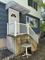 This 2nd floor unit provides 2 bedrooms an eat-in-kitchen with a living room and stand up shower. Entry to the deck from the second bedroom. Drive up or parking down below just on the corner of Dickinson. Heat and Water included.