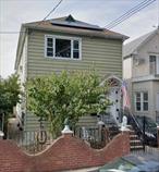 Great opportunity to own a Big 2 family house in the heart f Flushing .3 bed 1 bathroom over 3 bed 1 bathroom. Full finished basement with outside entrance laundry room. 40 x 100 lot with driveway and garage, house is 20 x 50 R4-1 Zoning. Close to Transportation, shopping on Norther Blvd and highways