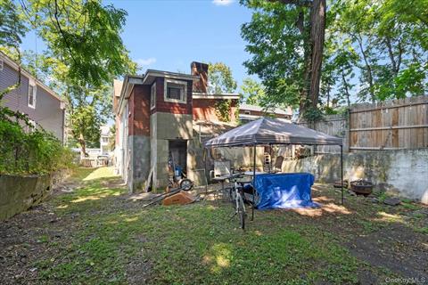 Back of Structure