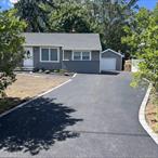Renovated 3 Bedroom Ranch With Full Unfinished Basement. New: Roof, Siding, Windows, Kitchen, 2 Baths, Doors, Paint, Driveway, Detached Garage, 77x185 Property.