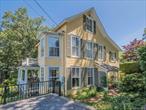 Among one of the BEST YEAR ROUND WATER VIEWS comes from this Sea Cliff Victorian. Three levels of views: Garden level w/stone patio. main level with wrap around porch, 2 second floor bedrooms, one has private access to small balcony. Rain or shine the sun will always set right in front of your eyes...Not only can you see the water, but there is a public walk way near by that will take you directly to Sea Cliff&rsquo;s own beach and the Sea Cliff Yacht Club. Kitchen & full bath were added to the main floor as well as a stand alone 2 car garage, large ceiling height complete with green roof! All these additions were added giving the home a Modern twist. There are still plenty of original details & charm to enjoy, such as the decorative wallpaper, wood floors, woodwork & moldings, large windows adding to the feeling of yesteryear. When winter comes light up the living room with the wood burning fireplace while watching the sunset. Conveniently located 35 miles from NYC and close to both NY airports as well as the bridges to the Bronx & Westchester. This could be a terrific Summer Home if you don&rsquo;t want the hassle of the crowds & distance of the Hamptons, North Fork or Montauk. Also, perfect for those of you who are looking to settle year round in this charming One-Square Mile Village full of active community events, shops, food/drink, art, music, parks, libraries and more. North Shore Schools.