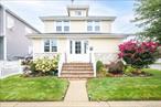 This is the one you have been waiting for. Welcome home to this Pristine, Recently Fully Renovated 3 Bedroom 2 Bath Colonial nestled in the heart of Bellmore.  You are welcomed by an oversized Living Room, Full Bath, Huge EIK w Center Island, Stainless Steel Appliances & Quartz Countertops. 3 Bedrooms & 1 Full Bath on the 2nd floor. Unwind in your Fully Updated Back Yard w Paver Patio, Built in Fire Pit, Shed & Natural Gas BBQ Hookup. 2 Zone CAC & Navien Heat with Tankless Hot Water Heater, Security Cameras, 4 Zone Inground Sprinklers, 200 Amp Electric, Custom Blinds. Close to Public Transportation, Shops & Newbridge Park.