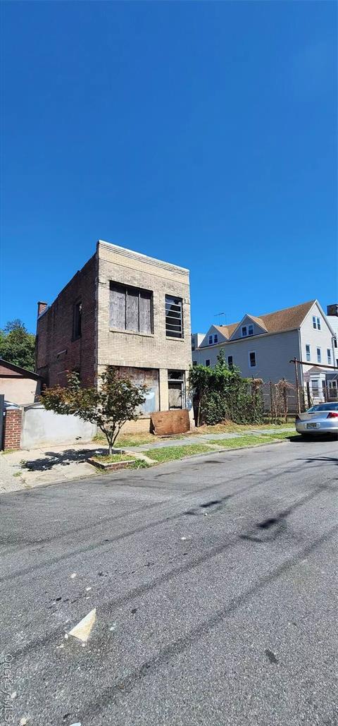Front of Structure