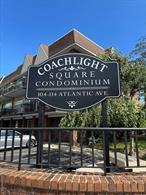 Sunny and Spacious Two Bedroom Condo located in the Heart of Lynbrook.Features are Dining Area, Sliding Door to a Balcony, Living Room, Kitchen, Full Bathroom, Large Private Storage room in basement and Private Laundry Room, ONE Assigned Parking Spot and Additional Guest Parking. Dogs/Cats are Permitted.Close to LIRR, Shops and Restaurants.
