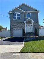 brand new construction, 4 bedroom colonial, features all large rooms, white shaker kitchen, stainless steel appliances, hardwood floors throughout , 3 full bths, master bedroom features walk in closet an large full bath, sliding doors to patio an fully fenced back yard, pull down attic stairs plenty of storage, nice size crawl space, super location, many extras