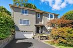 Spacious and well maintained 3-bedroom, top-floor apartment in the heart of Hastings-on-Hudson. You are just minutes from the Metro North Station to Grand Central and Saw Mill River Parkway, perfect for commuting. You also get to enjoy the lifestyle of living just moments from the picturesque downtown and waterfront areas of Hastings-on-Hudson featuring restaurants, boutique shops, parks, trails, and a community pool. Feel at home in the bright foyer as you enter this multi-family home. Sunlight streams into this apartment. The living room is open to the formal dining room, both featuring hardwood floors. Enjoy the updated eat-in-kitchen with new appliances, ample cabinet storage, and access to the private balcony overlooking the garden. The primary bedroom features 2 double closets and ensuite primary bathroom. 2 additional bedrooms with hardwood floors and ample closet space. A full hall bathroom completes this move-in ready apartment. Private laundry.