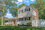 This is a must see! Set on a quiet mid-block location, in a fantastic neighborhood, this expanded ranch offers a layout designed for both everyday living and entertaining. The main level is a modern open floor plan concept where the kitchen, dining, and living areas all connect. The updated kitchen (2015) features stainless steel appliances, including a brand-new refrigerator and gas cooking.A family room with vaulted ceilings and a wood-burning fireplace sits just off the main living space, creating a natural gathering spot. A greatly desired first-floor primary bedroom is privately set apart from the rest of the home. Upstairs youâ€™ll find two additional bedrooms, giving flexibility for family, guests, or a home office.Sliders from the formal dining room lead outside to a backyard designed for time together. A large open yard surrounds the decked seating area, outdoor TV hook-up, and built-in heated saltwater pool, offering space for play, entertaining, or quiet evenings at home.The lower level provides a full basement with plenty of storage and utility space. Additional updates include a two-year-old washer/dryer, newer water tank, generator hook-up capability, in-ground sprinklers, and charger for electric car. This 3-bed, 2-bath home combines thoughtful updates, indoor comfort, and outdoor living in a setting ready to grow with you. Homes with this combination of space, updates, and location donâ€™t last longâ€”schedule your showing today.