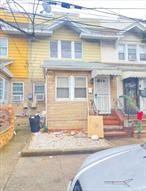Charming one-family townhouse in Woodhaven, close to the transportation with direct J train access to Manhattan. This house offers 3 bedrooms and 2 full baths, the kitchen was updated 5 years ago, and private parking space in the backyard. With low annual property taxes. The finished basement features a separate entrance and a full bath, providing great flexibility for storage & recreation space.