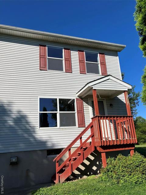 Front of Structure