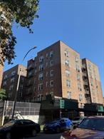 This is 5th - floor corner unit enjoys abundant sunlight with windows facing west, north, and south. This spacious, approximately 1250 sqaure - foot, two bedoom apartment is in excellent condition and ideally located in the heart of Flushing, just a few minutes walk from Main Street an the Flushing Library, conveniently located near transportation, supermarkets and many traditional restaurants. This well-maintained, new elevator building allows subletting and pets with quick board approval. Subletting is available immediately. The kitchen window faces south. The large living room window faces south. Bedroom 1 has windows facing west and north. Bedroom 2 has windows facing south and west. The half-bathroom in bedroom 2 has a west-facing window. Cash buyers only. newly renovated 5 years ago.