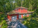First time on the market! A country home tucked away in a serene semi-wooded setting with deeded lake rights to the pristine 20+ acres, Round Lake, cleanest swimming lake in Northern Dutchess Cty. This charming 1.7 story retreat blends rustic character with comfortable living. It features 3 bedrooms, 2 full baths, an open kitchen with dining area and a living room with a cozy wood-burning stove to create the perfect spot for chilly evenings. An inviting private covered balcony/porch from the upstairs bedroom overlooking nature views or come down and enjoy the flagstone patio in the back yard. An automatic generator is installed for the whole-house for peace of mind.Take a short walk to the shared dock, with easy access to kayaking, fishing or simply relaxing while taking in the stunning views. No motor boats allowed. Whether youâ€™re looking for a year-round residence or a tranquil getaway, this property offers the ideal balance of seclusion, natural beauty, and lake style living. Sold as-is.Please do not walk down to the lake unaccompanied.