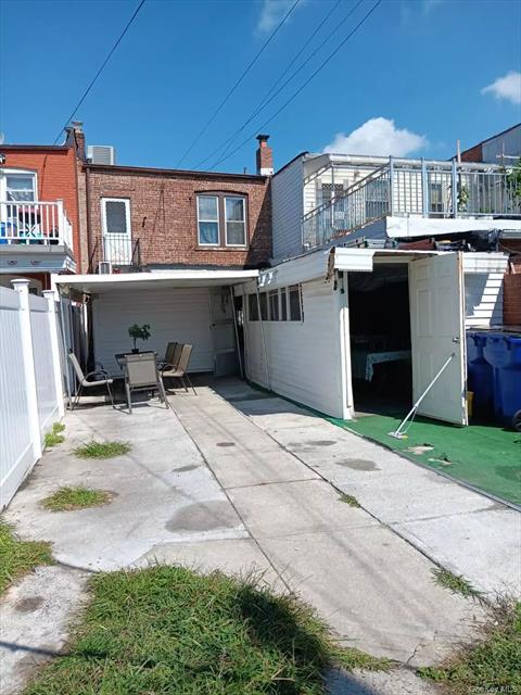 Back of Structure