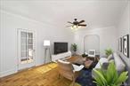 If youâ€™re looking for space, light, and value in the heart of Bay Ridge, this refined pre-war co-op is the perfect choice. Set on the top floor, this corner residence spans over 950 square feet and enjoys abundant sunlight with northern and eastern exposures, creating a warm and inviting atmosphere throughout the day. Inside, youâ€™ll find a grand, well-designed layout with excellent flow from the renovated kitchen to the oversized foyerâ€”measuring 12&rsquo; x 7&rsquo;â€”which can easily double as a home office or additional dining area. The living room spans 20 feet, showcasing classic parquet floors and a French door that opens to the kitchen, blending charm with functionality. The brand-new eat-in kitchen is a chefâ€™s delight, featuring custom cabinetry, granite countertops, a deep stainless-steel sink, modern tiled backsplash, ample counter space, and thoughtfully designed lighting. The spa-like bathroom offers wide horizontal tiles, a Toto toilet, a window for fresh air and light, and even the rare convenience of an in-unit washer. The corner bedroom is a true retreat, spanning 21 feet with three windows, a double closet, and an additional closet with custom shelving. Throughout the home, youâ€™ll find original archways, beautiful hardwood and parquet floors, ceiling fans, new doors, and impressive closet space. Building amenities include:Elegant pre-war lobby, Live-in superintendent, Laundry, bike, storage rooms, & a large, fully equipped gym. Prime Bay Ridge location puts you minutes from Shore Road Promenade, the 69th Street Pier, The Narrows Botanical Gardens, bike paths, and waterfront sunsets. Transportation is a breeze with the NYC Ferry, express buses, and the R train nearby. Plus, enjoy the thriving local scene filled with new caf&#233;s, restaurants, and dessert shops. With its generous proportions, over 850 square feet, and low monthly maintenance of just $884.87, this expansive one-bedroom easily rivals many two-bedroom apartmentsâ€”and is move-in ready.