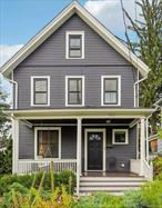Welcome to 153 High Avenue! This fully renovated 4-bedroom vintage colonial home offers 9-foot ceilings, period details, pocket doors, spacious rooms, downstairs original hardwood flooring(redone), and a walk-up attic with an additional finished room, to name a few. With a short stroll into downtown for shops and eateries, this home also features a finished basement with a full bathroom and two extra rooms, perfect for guests or extended family. Sit on your porch swing, admiring the beautiful landscaped gardens, or relax on the bluestone patio out back. The detached garage is ideal for storage or a workshop. Four levels of living make this large village home an ideal residence, short distance to town and easy access to the thruway/TZ bridge. Updates include a brand new kitchen with all new appliances/cabinets, brand new windows, newly painted siding, two renovated full bathrooms, first first-floor office/bedroom, and a paver stone driveway. Nothing to do but move your furniture into this picturesque Nyack home.