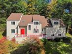 Experience the ultimate blend of sophistication and serenity in this striking contemporary retreat set up high in sought-after North Salem. Set on 1.49 acres of lush, wooded privacy in the exclusive Lake Hawthorne community, this 4-bedroom, 2.5-bath residence spans over 2, 700 sq ft of beautifully designed living space. Soaring vaulted ceilings, skylight, and walls of windows bathe the home in natural light, while a grand brick fireplace and wet bar create a chic backdrop for both intimate evenings and lively gatherings. The open, airy flow extends seamlessly to expansive front and back decksâ€”perfect for al fresco dining, summer entertaining, or simply soaking in the tranquil, tree-lined setting. Inside, wood floors, spacious rooms, and refined details set the tone for effortless elegance. Modern comforts include central air, a brand-new hot water heater, and a 2-car garage. With just a little TLC this house can become the potential you are looking for in this great location and property. Every detail has been crafted to offer a lifestyle of peace, privacy, and convenienceâ€”just minutes from town, schools, highways, horse riding, farmer markets, fruit farms and all that North Salem has to offer. This is more than a homeâ€”itâ€™s a private sanctuary, where nature and style meet in perfect harmony. Lake Hawthorne host many events throughout the year at the lake including 4th of July BBQ, Bonfire and S&rsquo;mores beach party, Ice Skating on the lake, and block parties. There is such much to do here in North Salem NY.