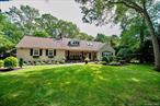 Lovely Diamond 4 Bedroom, 3 Bath Farm Ranch, 2 car side entry garage. Belgian Block lined blacktop driveway. Covered Bluestone Front porch, Architectural Roof, paver walkway, Vinyl Perfection siding, Andersen windows, EIK/white cabinetry, granite tops, Stainless Steel appliances. Oil HW 3 zone baseboard heat & 2 zone CAC. HW floors, full bsmt, partially finished w/OSE. Trex Deck, Generator hook up only, Hot Tub, Landscaped yard, IGS front yard, .58 level acre. Must See! SHEDS & HOT TUB are a gift. Fenced rear yard, Low-Line Septic. Audio recording device on property.