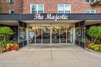 Welcome to this beautifully renovated 2-bedroom, 1-bathroom corner unit at The Majestic, a full-service, pet-friendly building in the heart of Forest Hills. Located on the 3rd floor, this sun-filled apartment features windows in every room, dual exposures, and modern vinyl floors throughout. The updated windowed kitchen offers stainless steel appliances and custom cabinetry, while the windowed bathroom includes a full tub and sleek finishes. The primary bedroom fits a king-size bed, and the second bedroomâ€”currently used as an officeâ€”is a versatile, functional space perfect as a guest room or nursery.Building amenities include a 24-hour doorman, live-in super, on-site laundry, and bike storage (fee). Garage parking is available by waitlist. Just moments from 71st Ave (E/F/M/R trains), Austin Street, and top District 28 schools, this move-in ready home offers style, space, and unbeatable convenience.